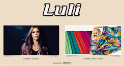 Desktop Screenshot of lulimalhas.com.br